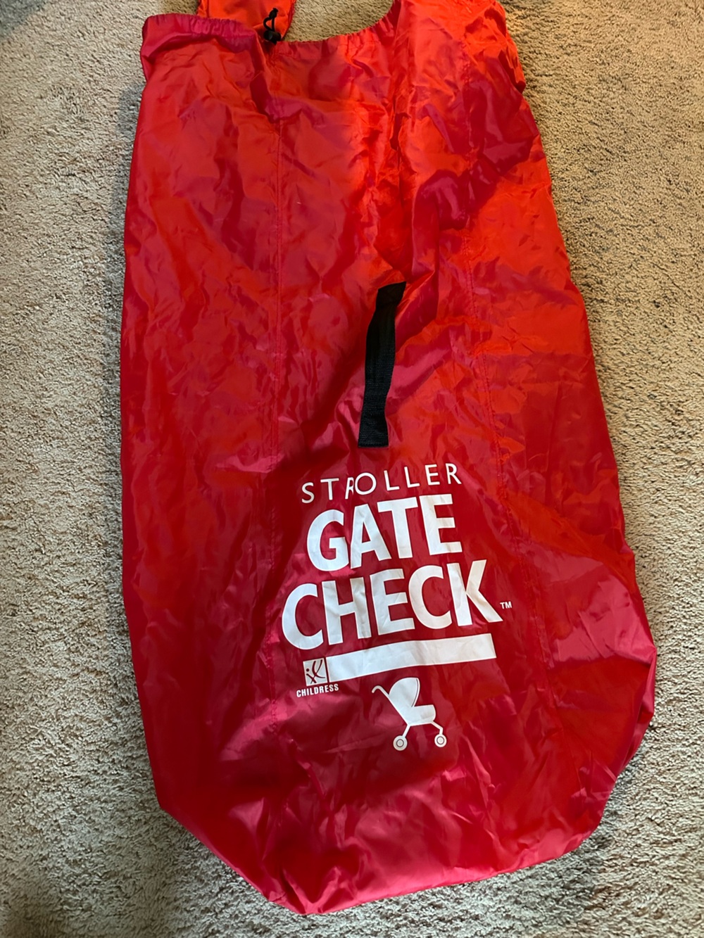 Stroller Gate Check Red Travel Bag
